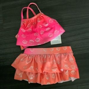 Wave Zone 2 Piece Swimsuit NWT